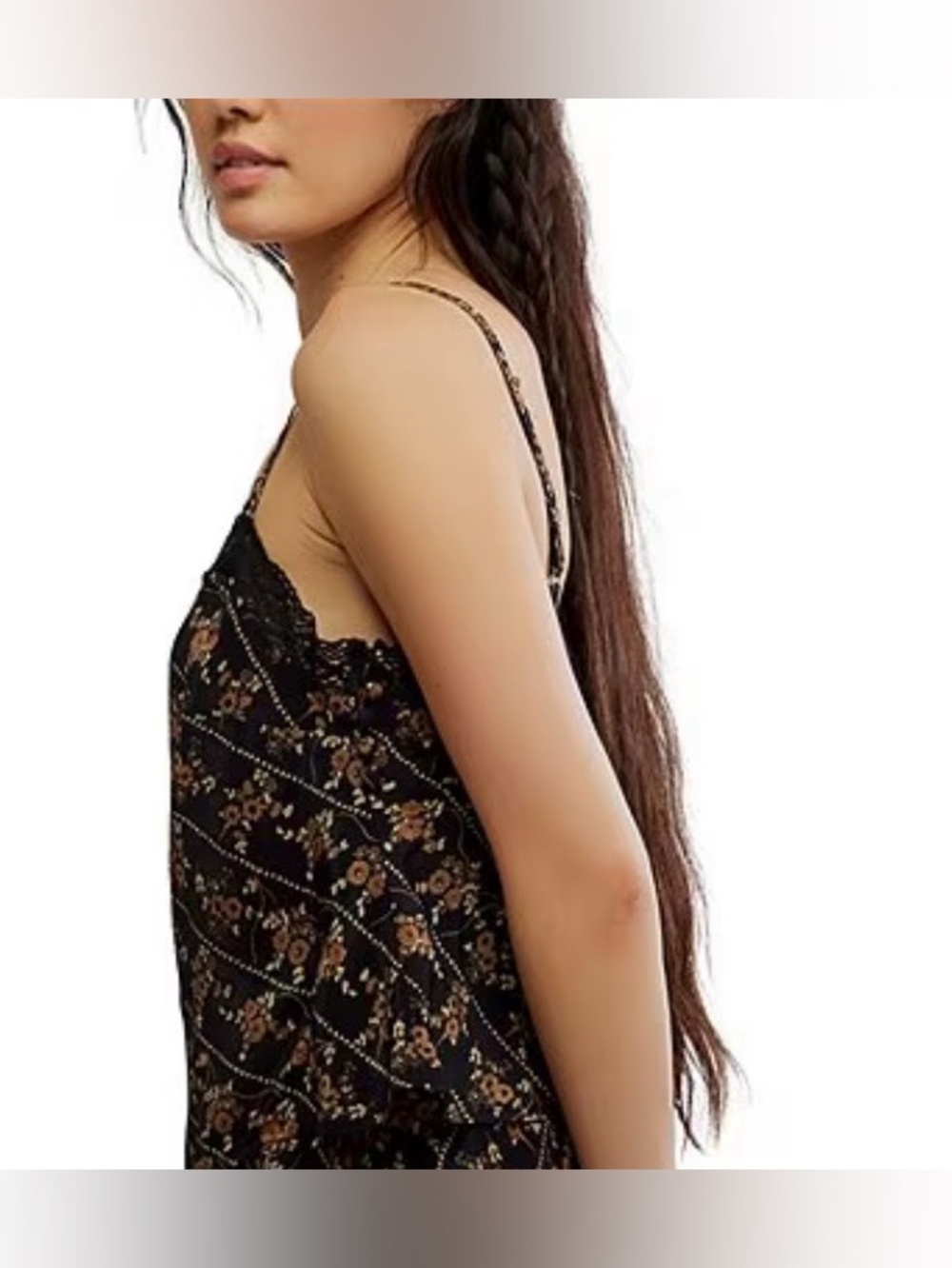 NWT FREE PEOPLE MARGOT BALI FLORAL CAMI TOP - Picture 2 of 4